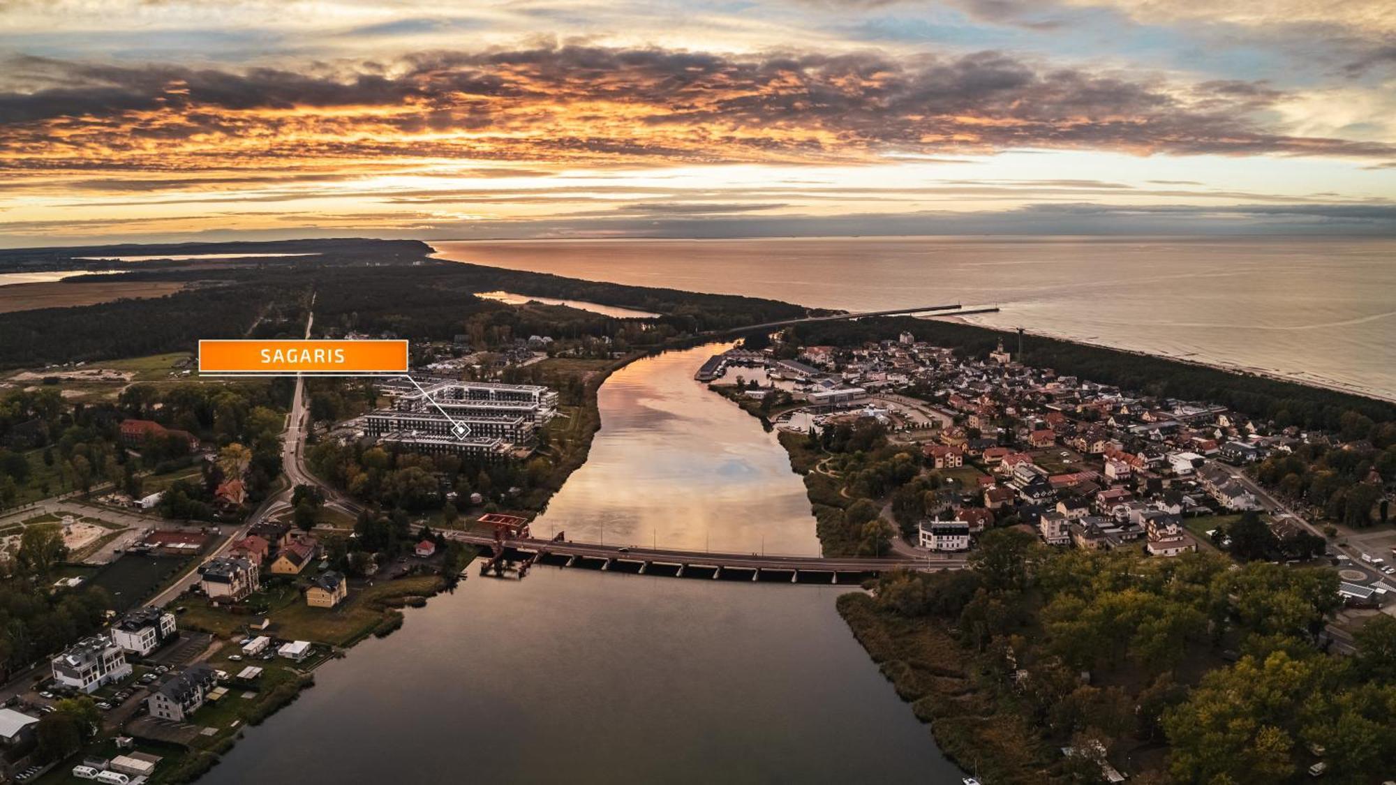 Apartamenty Sun & Snow Sagaris Z Basenem Дзівнув Екстер'єр фото